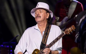 Carlos Santana hoãn sáu ngày lưu diễn sau khi gục ngã trên sân khấu