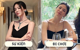 Song Hye Kyo và bạn bè khoe loạt ảnh đi chơi ở Pháp, ai dè mặt mộc tình cờ để lộ hết dấu hiệu lão hóa