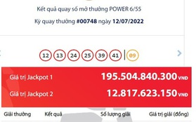 Một người vừa trúng Vietlott giải Jackpot gần 13 tỷ đồng