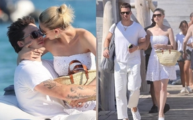 Vừa ôm hôn Brooklyn Beckham say đắm, Nicola Peltz lại thân thiết khoác tay trai lạ