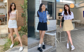 4 công thức phối đồ với chân váy ngắn giúp "ulzzang Hàn" giữ vững thương hiệu mặc đẹp