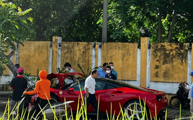 Tranh cãi tình huống pháp lý vụ siêu xe Ferrari 488 bị tai nạn khi đi sửa