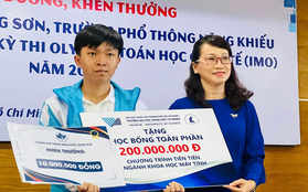 Hai học sinh đạt huy chương quốc tế nhập học sớm ở trường Đại học Khoa học Tự nhiên TPHCM