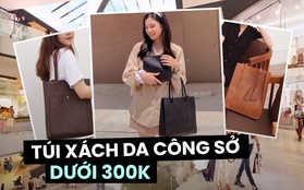 Phối đồ kiểu gì cũng đẹp nếu nàng công sở sắm 7 mẫu túi xách giá chưa đến 300k dưới đây