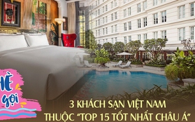 Việt Nam có tới 3 cái tên lọt "Top 15 khách sạn trong thành phố tốt nhất châu Á 2022": Đều sở hữu thiết kế đậm chất Đông Dương, nhiều lần đón tiếp các Tổng thống Mỹ