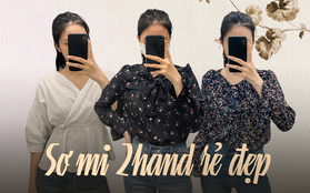 Đi mua áo sơ mi tại cửa hàng "second-hand": Quá trời mẫu xinh xắn mà giá chỉ hơn trăm nghìn