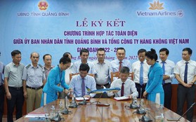 Quảng Bình: Hợp tác cùng Vietnam Airlines phối hợp hình thành các sản phẩm du lịch