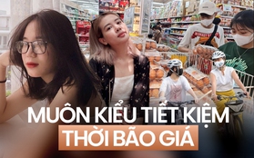 Muôn kiểu tiết kiệm thời bão giá: Người gom thực phẩm từ quê, người phủ bạt ô tô để đi tàu điện