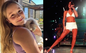 Con gái út nhà Beckham chê mẹ mặc váy quá ngắn, bị cấm dùng mạng xã hội