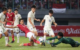 U19 Indonesia "sống sót" trước sức ép của Thái Lan