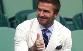 Bộ đồ Ralph Lauren giúp David Beckham mặc đẹp nhất Wimbledon 2022