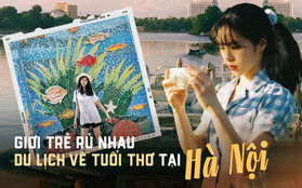 Những địa điểm vui chơi "huyền thoại" ở Hà Nội một thời bỗng nổi "rần rần" trở lại, giới trẻ hào hứng rủ nhau cùng trở về tuổi thơ