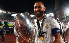 Benzema tiệm cận Ronaldo trong ngày Real Madrid giành Siêu Cúp châu Âu