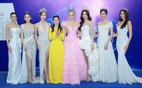 Đương kim Hoa hậu Thế giới đọ sắc bên dàn Hoa - Á hậu Việt Nam trước thềm chung kết Miss World Vietnam 2022