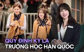 Những quy định kỳ lạ ở trường học Hàn Quốc: Học sinh đều có tên tiếng Anh, thứ bậc tiền bối - hậu bối quan trọng hơn cả