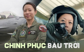 Nữ chỉ huy đội bay chiến đấu đầu tiên của Singapore: Phái đẹp cũng làm chủ được bầu trời như nam giới