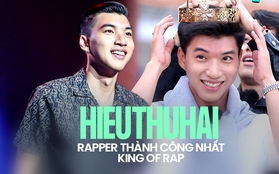 HIEUTHUHAI - Thí sinh thành công nhất King Of Rap: Sở hữu loạt hit khủng, lấn sân cả chương trình thực tế