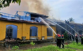 Cháy tại di tích Quốc Tử Giám triều Nguyễn ở Huế