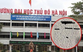 Nữ sinh viên ĐH Thủ đô Hà Nội chia sẻ gì sau khi tố thầy giáo quấy rối trong kỳ học quân sự?