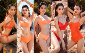 Sắc vóc nóng bỏng của top 5 thí sinh Miss World Vietnam 2022 đang được yêu thích nhất