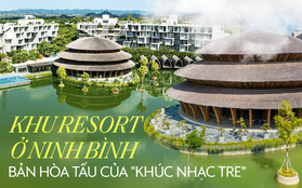 Khu resort ở Ninh Bình: Thánh thót “đàn tre” giữa núi rừng, có Nhà tre lớn bậc nhất Đông Nam Á