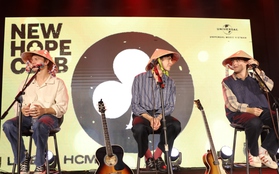 Nhóm nhạc New Hope Club đội nón lá trình diễn, khán giả Việt lần đầu được nghe chính chủ trình diễn giai điệu cực hot trên TikTok!