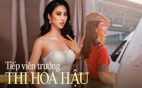 Gặp nữ tiếp viên trưởng đi thi Hoa hậu Hòa bình