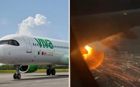 Động cơ máy bay bốc cháy trên trời, hành khách thông báo 6 lần cho phi hành đoàn