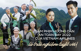 Những người đứng sau hướng dẫn an toàn bay 2022 của Vietnam Airlines: Quá trình thực hiện "là trải nghiệm tuyệt vời, không gì có thể diễn tả được"