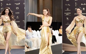 Thí sinh Miss Grand Vietnam "bắn" rap, trình diễn catwalk "lốc xoáy" ấn tượng trong buổi sơ khảo