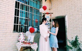 Đám cưới nông thôn siêu tiết kiệm do em gái tổ chức cho chị ruột