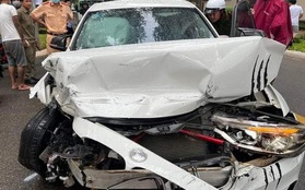 Người đàn ông xăm trổ lái ô tô gây tai nạn liên tiếp ở TP Vũng Tàu