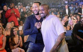 Kanye West bị John Legend "cạch mặt"