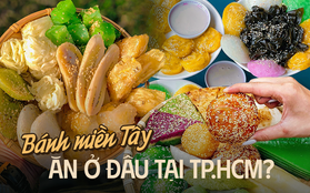 Ở TP.HCM muốn ăn bánh miền Tây cứ tìm đến 5 xe đẩy bình dân này, đủ món lại ngon - bổ - rẻ