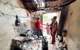 Bắc Giang: Cháy nhà bếp khi nấu cỗ, 3 người bị bỏng nặng
