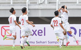 Thắng Timor Leste 4-0, U20 Việt Nam tiếp tục dẫn đầu bảng F