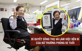 Nữ trưởng phòng lớn tuổi nhất thế giới tiết lộ 3 bí quyết sống khỏe để làm việc bền bỉ 67 năm