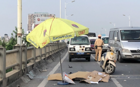 Đâm vào thành cầu Vĩnh Tuy, nam thanh niên tử vong tại chỗ