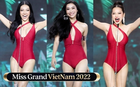 Sắc vóc dàn thí sinh Miss Grand Vietnam trong phần thi trình diễn bikini