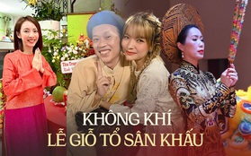 Sao Việt dự giỗ Tổ sân khấu: Trịnh Kim Chi làm lễ trang nghiêm, dàn nghệ sĩ rộn ràng tề tựu