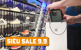 "Bão sale" 9.9 đổ bộ: Apple giảm giá 52%, giày thể thao adidas chỉ từ 820.000 đồng