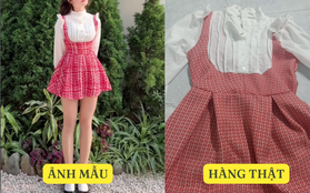 Mua váy diện Tết ở shop online trên mạng, cô gái nhận cái kết "đắng"