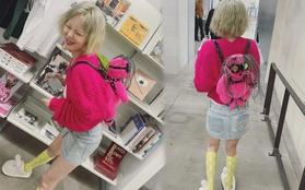 Hyuna "hồn nhiên" đeo ba lô gợi nhớ bộ ảnh tai tiếng của Balenciaga, thổi bùng cơn phẫn nộ trong netizen