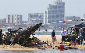 Úc: Hai trực thăng lao vào nhau, đã có thương vong