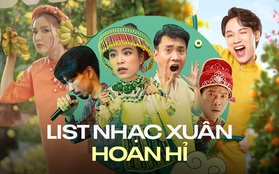 Loạt ca khúc Tết đi đâu cũng nghe: Hoàng Thùy Linh cùng Đen Vâu đến hẹn lại "ối dồi ôi", Bích Phương - Trúc Nhân gây sốt với series "chuyện cũ"