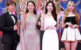 Siêu thảm đỏ Golden Disc Awards ở Thái Lan: Xuất hiện 2 nữ diễn viên át cả Jang Won Young và NewJeans xinh như búp bê!