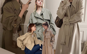 Xúng xính mùa lạnh với áo trench coat: 7 mẫu "hàng tuyển" giá từ 500.000đ, nàng diện lên sang chảnh hay ho hẳn ra