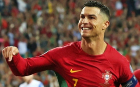 Ronaldo vươn lên dẫn đầu danh sách “Vua phá lưới” vòng loại EURO 2024