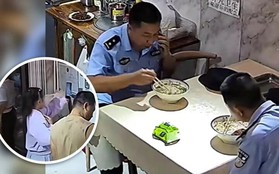 Bé gái 10 tuổi bí mật trả tiền ăn cho hai cảnh sát trong nhà hàng gây sốt mạng