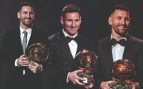 Video: Nhìn lại hành trình Messi giành 8 quả bóng vàng để trở thành "vĩnh cửu" của bóng đá thế giới